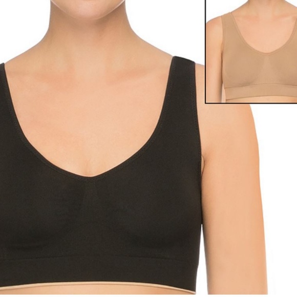 Spanx Reversible Seamless Wirefree Comfort Bra with Removable Pads - Picture 6 of 7